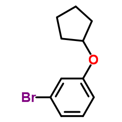1-溴-3-(环戊氧基)苯结构式