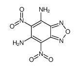 4,6-dinitro-2,1,3-benzoxadiazole-5,7-diamine结构式