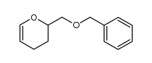 2-(benzyloxymethyl)-3,4-dihydro-2H-pyran Structure