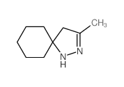 1,2-Diazaspiro[4.5]dec-2-ene,3-methyl-结构式