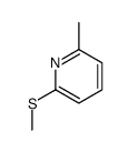 2-Methyl-6-(methylthio)pyridine结构式