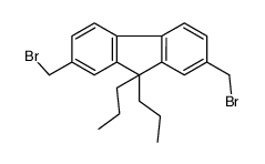 2,7-bis(bromomethyl)-9,9-dipropylfluorene结构式