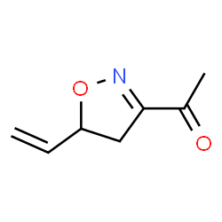 Ethanone, 1-(5-ethenyl-4,5-dihydro-3-isoxazolyl)- (9CI)结构式