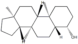 5α-Androstan-4β-ol structure