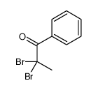 2,2-dibromo-1-phenylpropan-1-one结构式