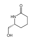 (6R)-6-(HYDROXYMETHYL)-2-PIPERIDINONE Structure