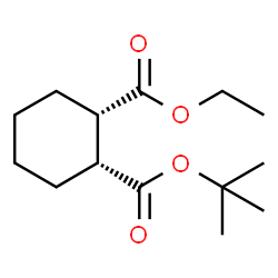 (1R,2S)-1-乙基 2-叔丁基 环己烷-1,2-二羧酸酯结构式