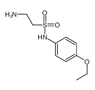 2-Amino-N-(4-ethoxyphenyl)ethanesulfonamide Structure