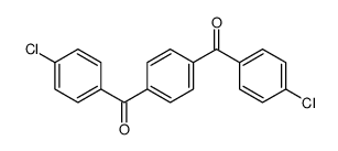 [4-(4-chlorobenzoyl)phenyl]-(4-chlorophenyl)methanone Structure