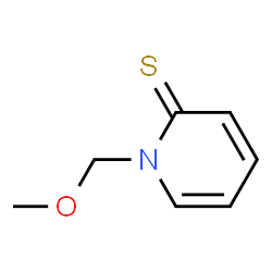 2(1H)-Pyridinethione,1-(methoxymethyl)- structure