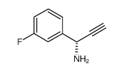 Benzenemethanamine, alpha-ethynyl-3-fluoro-, (alphaS)- (9CI)结构式
