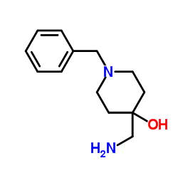 4-(Aminomethyl)-1-benzyl-4-piperidinol picture