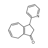 (+/-)-3-(2-Pyridyl)-1,2,3,8-tetrahydroazulen-1-one Structure