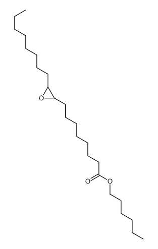 hexyl 3-octyloxiran-2-octanoate结构式