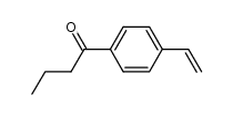 1-(4-vinylphenyl)butan-1-one Structure