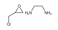 Ethylenediamine, epichlorhydrin polymer Structure