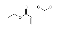 1,1-dichloroethene,ethyl prop-2-enoate Structure