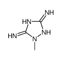 1-甲基-1,2,4-1H-三氮唑-3,5-二胺结构式
