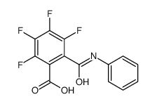 2,3,4,5-tetrafluoro-6-(phenylcarbamoyl)benzoic acid Structure