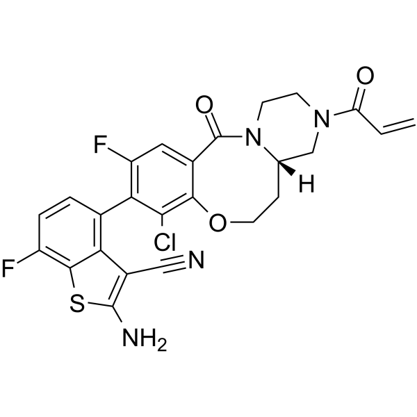 KRAS G12C inhibitor 19结构式