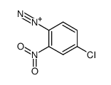 2-nitro-4-chlorobenzenediazonium cation结构式