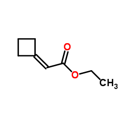 Ethyl cyclobutylideneacetate Structure