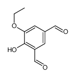 5-ethoxy-4-hydroxybenzene-1,3-dicarbaldehyde结构式