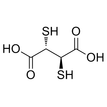 2,3-二巯基丁二酸结构式