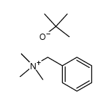 Benzyltrimethylammonium-t-butoxid结构式
