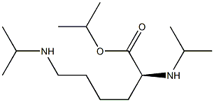 N2,N6-Diisopropyl-L-lysine isopropyl ester结构式