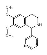 6,7-dimethoxy-1-(pyridin-3-yl)-1,2,3,4-tetrahydroisoquinoline Structure