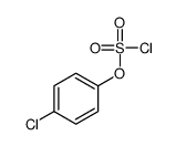 1-chloro-4-chlorosulfonyloxybenzene Structure