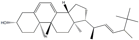 (22E,24ξ)-25-Methylergosta-5,7,22-trien-3β-ol picture