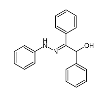 benzoin phenylhydrazone结构式