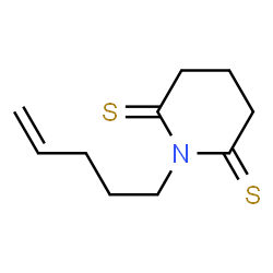 2,6-Piperidinedithione,1-(4-pentenyl)- (9CI) Structure