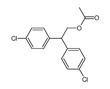 2-acetoxy-1,1-bis-(4-chloro-phenyl)-ethane结构式