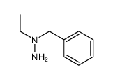 1-Benzyl-1-ethylhydrazine structure