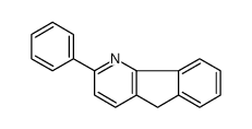 2-phenyl-5H-indeno[1,2-b]pyridine Structure