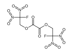 bis(2-fluoro-2,2-dinitroethyl) oxalate Structure