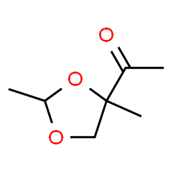 Ethanone, 1-(2,4-dimethyl-1,3-dioxolan-4-yl)- (9CI) Structure