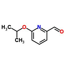 6-ISOPROPOXYPICOLINALDEHYDE structure