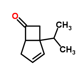 Bicyclo[3.2.0]hept-2-en-6-one, 1-(1-methylethyl)- (9CI) picture