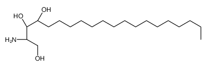 (2S,3S,4R)-2-Amino-1,3,4-icosanetriol Structure