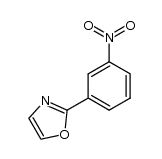 2-(3-nitrophenyl)oxazole structure