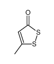5-Methyl-3H-1,2-dithiol-3-one结构式