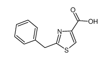 2-Benzyl-1,3-thiazole-4-carboxylicacid Structure
