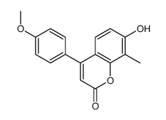7-Hydroxy-4-(4-methoxyphenyl)-8-methyl-2H-chromen-2-one picture
