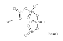 barium strontium niobium oxide Structure