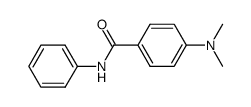 4-(dimethylamino)-N-phenylbenzamide结构式