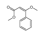 methyl 3-methoxy-3-phenylprop-2-enoate Structure